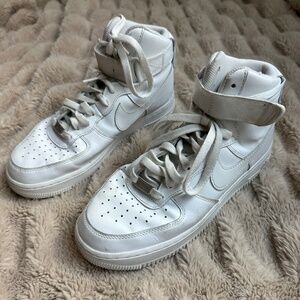 Nike Air Force 1 High -  Triple White - Women’s Sneakers